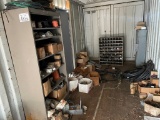 Loose Contents Of Container: Wire, Flex Conduit, Fuses, Large Disconnect, Starters & More, Located i
