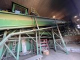 108ft Single Chain Paddle Log Return Conveyor, WH132 Drag Chain W/ Wings; SM Cyclo Drive 10hp Electr