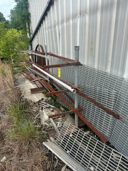 Steel Rack And Contents