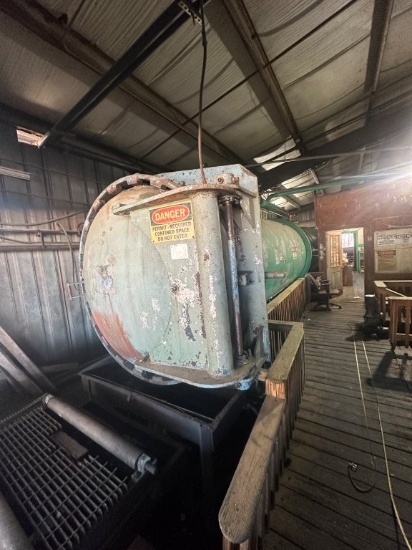 Treat Right 6ft X 46ft Double Door Lumber Treating Cylinder With Vacuum Pump And Controls