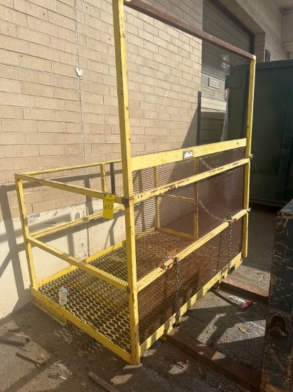 4ft X 6ft Working Safety Cage. Located At 350 Patton Dr SW., Atlanta, GA 30336