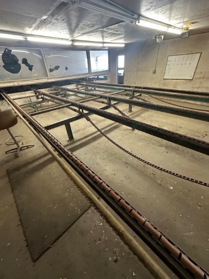 13ft X 39ft  5 Strand Lumber Transfer Deck With C55-D Roof Top Chain, Does Not Sell With Drive End S