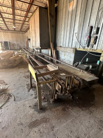 3 Strand 4ft X 57ft Transfer Deck 17' Section As #130 Roof Top Chain Electric Drive