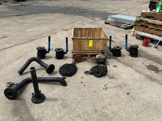DusAssortment Of Pipe Fittings And Valves. Located At 1602 Musser St., Muscatine, IA