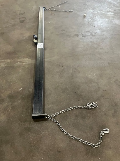 Spanner Bar For Hoisting Housing Heat Plates Using Electric Hoist. Made From 4inch X 2inch Steel
