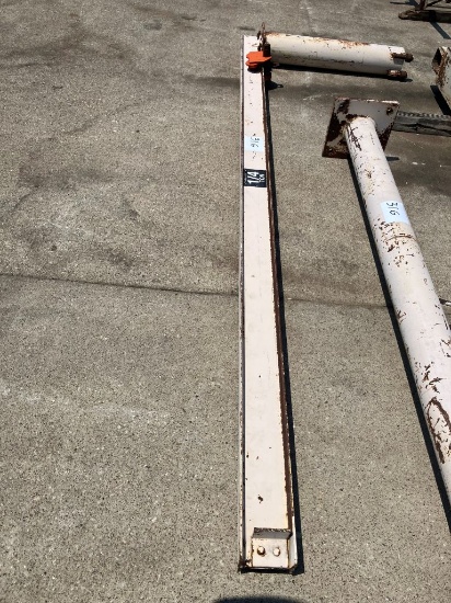 Jib Crane Without Hoist. 10ft Tall And Boom is 125inches