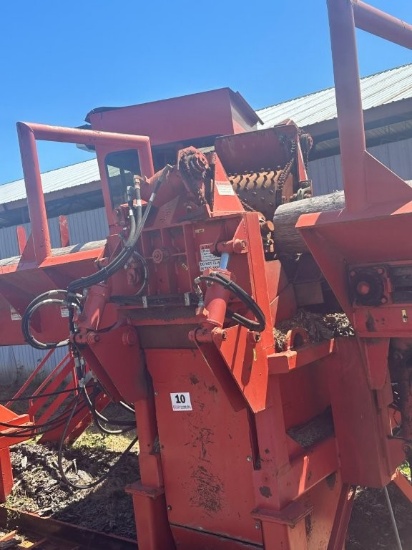 Morbark 640 Debarker 100 Hp Motor, Operator Cab With AC Unit  S/N 1150