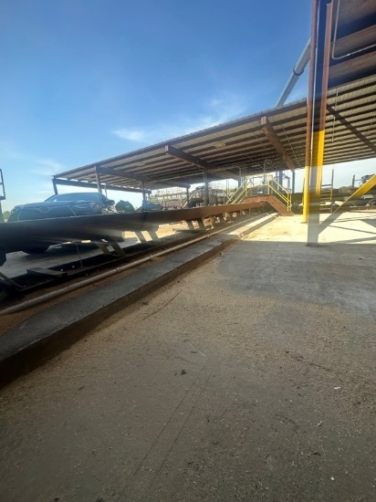 56ft Vibratory Conveyor, 46ft Section Is A Precision 18inch Wide And Drive 10ft Section Is A Webster