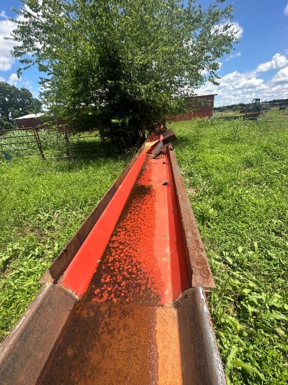 Morbark 17inch X 60ft Vibratory Conveyor With Drive, Side Depth 6inch Original Pan With Additional 4
