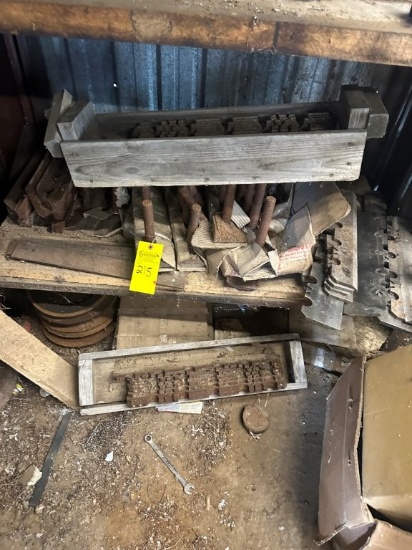 Fulghum 60" Chipper Knives, Holders And Anvils