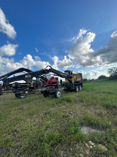 2015 Tigercat 234 Self Propelled Knuckle Boom Loader With Slasher Hook Ups, Cummins Engine, 13,070 H