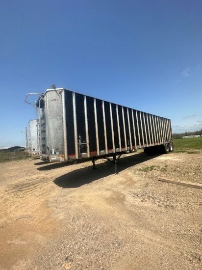 2000 ItI 45ft Tandem Axle Open Top Trailer With Walking Floor Air Suspension Vin 1292B45261T029082