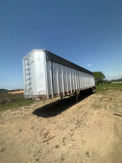 1990 Nabor 42ft Tandem Axle Open Top Trailer Vin 1NT120427L1079825