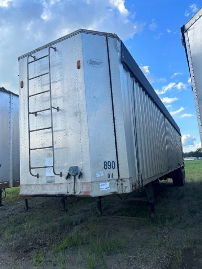 Dorsey 45ft Tandem Axle Open Top Chip Trailer #890