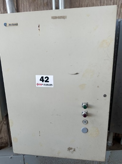 Electrical Cabinet With Allen Bradley SMC 150 Hp Soft Start And (2) ABB 15hp VFD's