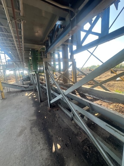 Webster 24inch X 55ft X 13inch Deep Balanced Vibratory Conveyor With Drive (Bark Conveyor)