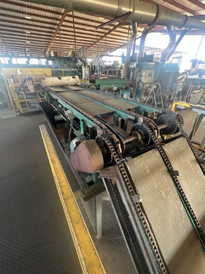 3 Strand 36inch X 11ft Collector/Transfer Deck With 8ft Decline Deck, Electric Drive (Part Of Slab R
