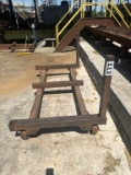 48inch X 90inch Steel Tie/Lumber Cart