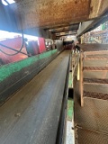 18inch X 27ft Shallow Side Belt Conveyor With Return Belt Panning, Electric Drive