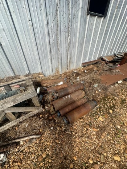 (6) 6inch X 24inch Steel Rolls