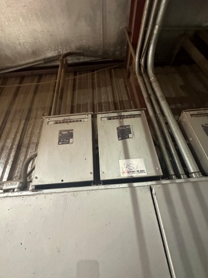 (2) 30 Kvar 480 Volt Capacitor Banks