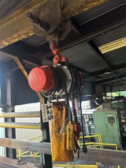 Advantage 2 Ton Electric Chain Hoist with Beam Trolley