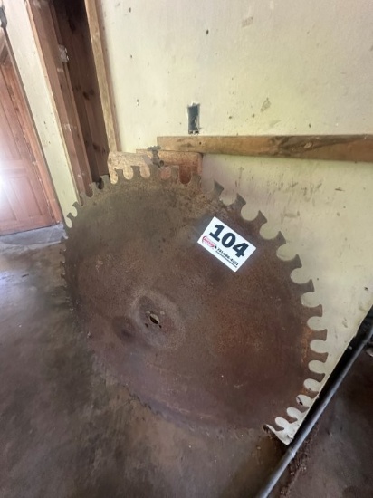 48inch Saw Blade, No Holder and Banding Cart