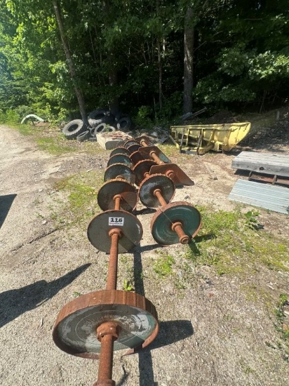HMC 206H Debarker Bull Wheels