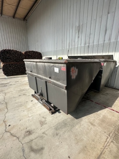 BWE Self Dumping Hopper with Top Cover. Located at 3360 Cansler Circle., Maiden, NC 28650. NC Sales