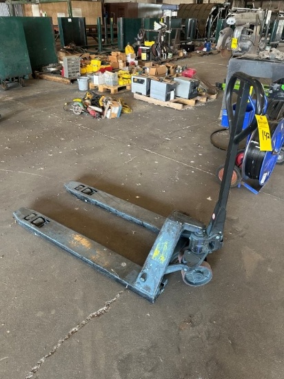 Pallet Jack. Located at 3360 Cansler Circle., Maiden, NC 28650. NC Sales Tax 7%