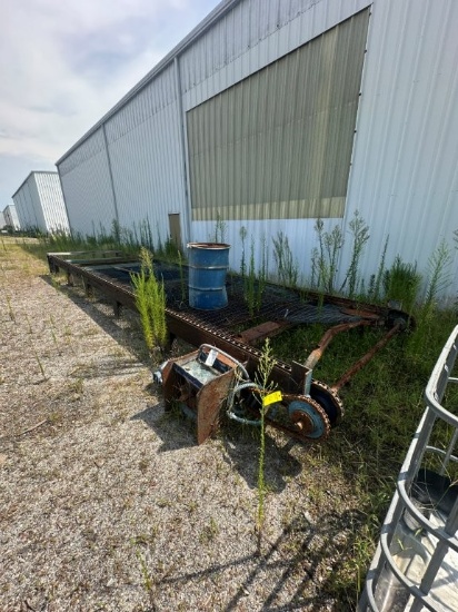 7ft x 30ft 2 Strand Package Deck, Electric Drive. Not Installed. Located at 3360 Cansler Circle., Ma