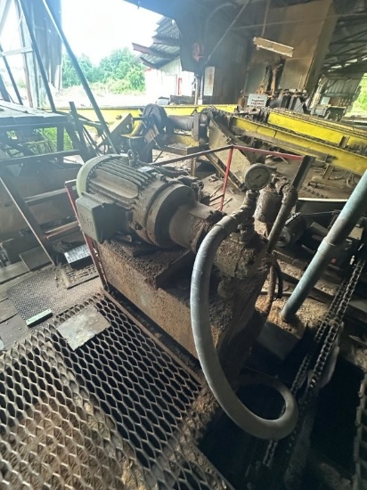 25hp Hydraulic Power Pak (Operates Carriage). Located at 172 Looper Ln., Pickens, SC 29671. SC Sales