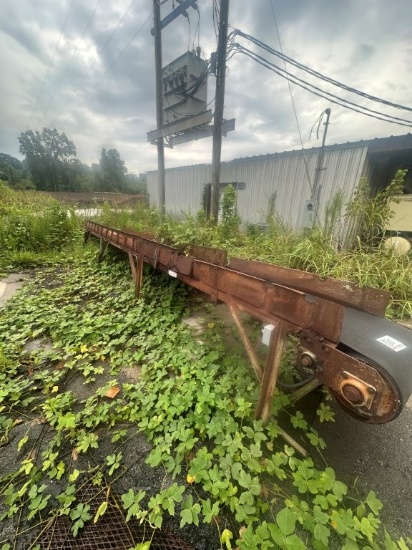30inch x 24ft Belt Conveyor, Electric Drive, Not Installed. Located at 172 Looper Ln., Pickens, SC 2