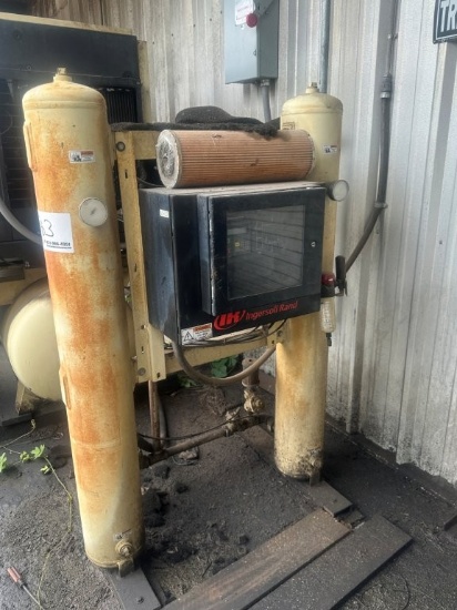 Ingersol Rand Dessicant Compressed Air Dryer Model HL1201H00AA, S/N 323444. Located at 172 Looper Ln