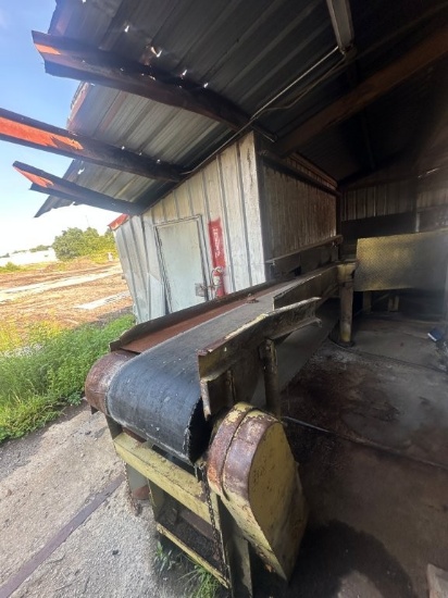 30inch x 28ft Belt Conveyor, Electric Drive. Located at 172 Looper Ln., Pickens, SC 29671. SC Sales
