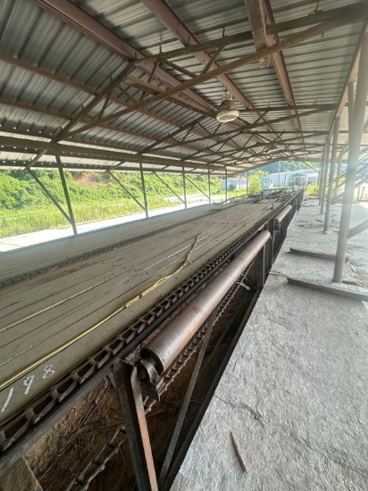 10ft x 150ft 3 Strand Green Chain, Electric Drive. Located at 172 Looper Ln., Pickens, SC 29671. SC