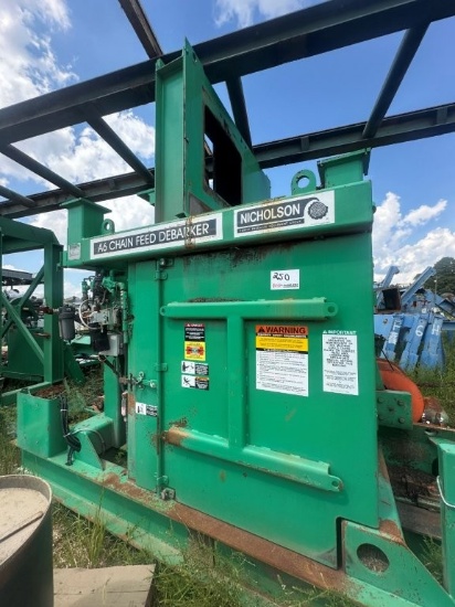 Nicolson A6 35inch Ring Debarker. Located at 1995 Lumber Rd., Henry, TN 38231. TN Sales Tax 9.75%