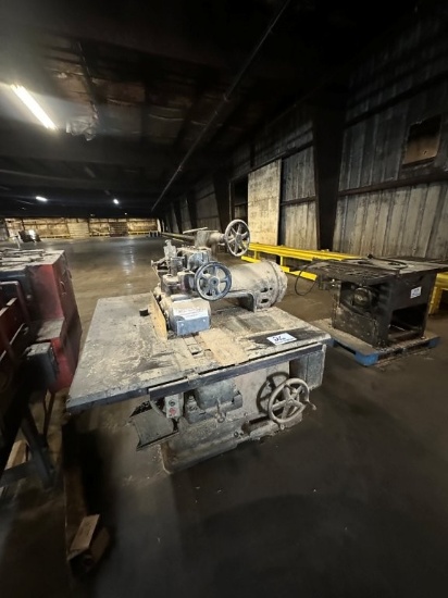 Mattison 207 Top Arbor Straight Line Rip Saw, Not Installed. Located 201 Tobacco Rd., Bowling Green,