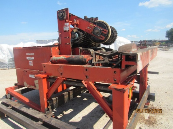 2024 Morbark C Series Pole Peeler 40ft Capability with Infeed, Outfeed, Cab and Controls. Located in
