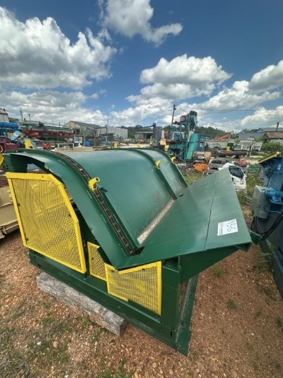 Winston Machine 9ft x 52inch Tall 3 Strand Unscrambler with Electric Drive. Located at 1995 Lumber