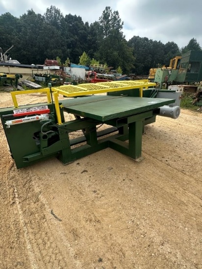 Smart Saw Band Pallet Dismantler 60inch x 86inch Table. Located at 2680 Hwy 22 N., Clarksburg, TN 38