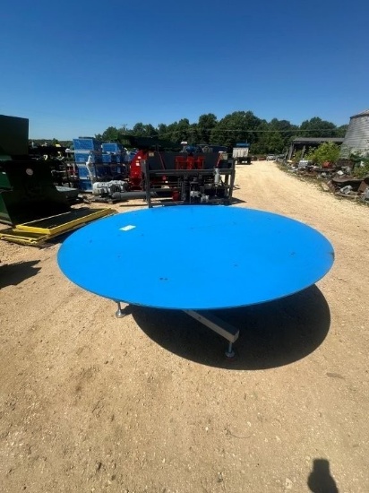 2026 Sawmill World 8ft Powered Round Table. Located at 2680 Hwy 22 N., Clarksburg, TN 38324. TN Sale
