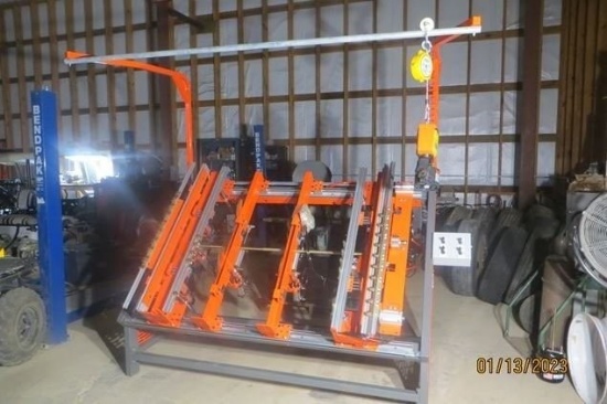 2026 Sawmill World PT1800 Pallet Nailing Jig. Located at 1995 Lumber Rd., Henry, TN 38231. TN Sales