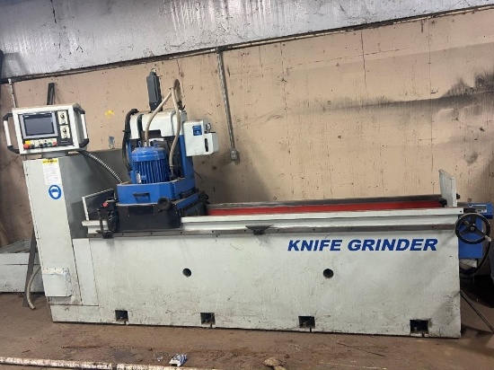 New Never Used Leadermac 60inch Straight Knife Grinder Mdl 50HD GI 1525-60. Located at 1995 Lumber R