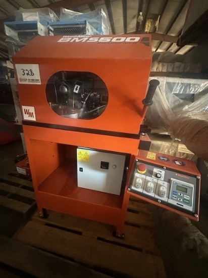 (LIKE NEW 2025) Wood-Mizer Band Saw Blade Sharpener Mdl BMS500A S/N BMS/200943/2025. Located at 1995