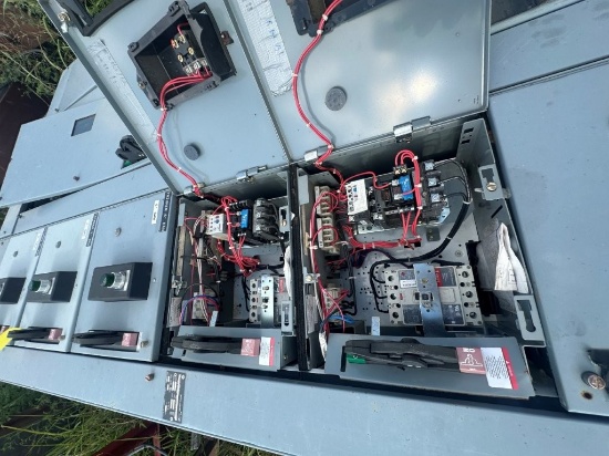 Allen Bradley Centerline 800 Amp Motor Control Center (3) Sections with (15) Size 1 and (2) Size 2 M