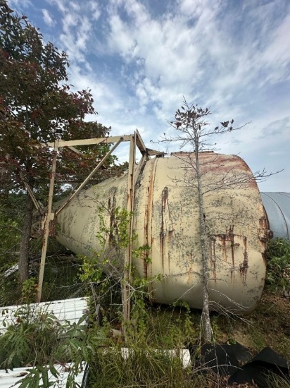 Rees Memphis Approx 9ft Cyclone Dust Collector with Support Frame. Located at 1490 Hwy 100 W., Cente