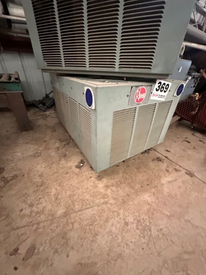 Rheem Outdoor Air Conditioner Unit, Single Phase, Model RAKA-042JA2. Located at 1490 Hwy 100 W., Cen