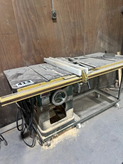 Powermatic Table Saw, 3 Phase. Located at 2898 Crestridge Rd., Centerville, TN 37033. TN Sales Tax 9