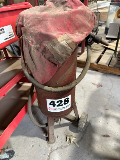 Sand Blaster Unit. Located at 2898 Crestridge Rd., Centerville, TN 37033. TN Sales Tax 9.75%